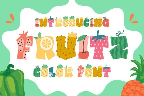 Fruitz Font - Featured Image