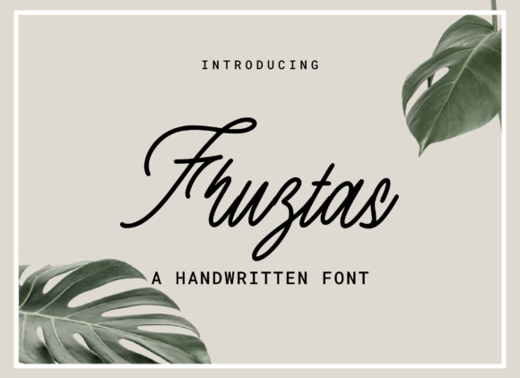 Fruztas Font - Featured Image