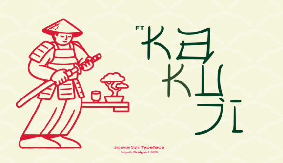 Ft Kakuji Font - Featured Image