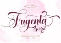Fugenta Font - Featured Image