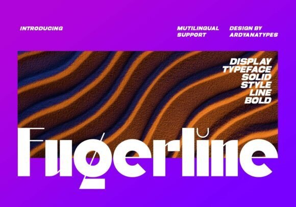 Fugerline Font - Featured Image