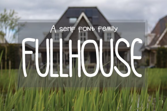 Fullhouse Font - Featured Image