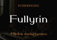 Fullyrin Font - Featured Image