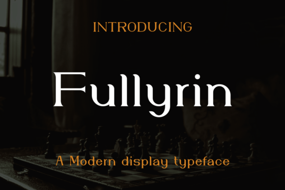 Fullyrin Font - Featured Image
