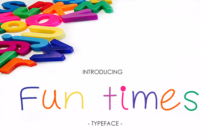 Fun TImes Font - Featured Image
