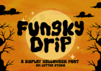 Fungky Drip Font Font - Featured Image