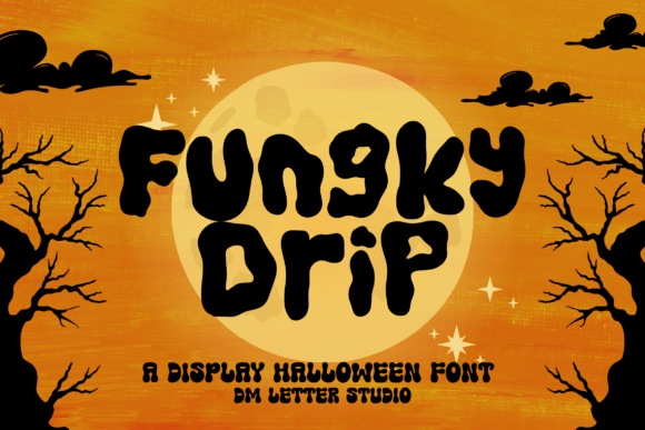 Fungky Drip Font Font - Featured Image