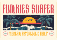 Funkies Surfer Font - Featured Image