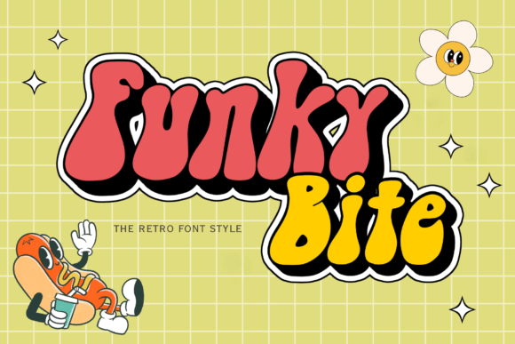 Funky Bite Font - Featured Image