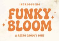 Funky Bloom Font - Featured Image