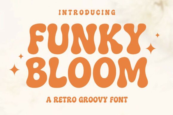 Funky Bloom Font - Featured Image