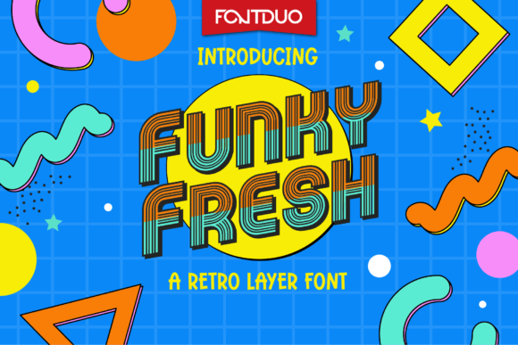 Funky Fresh Font - Featured Image
