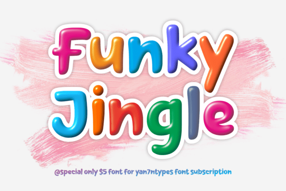 Funky Jingle Font - Featured Image