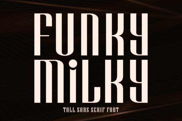 Funky Milky Font - Featured Image