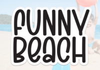 Funny Beach Font - Featured Image