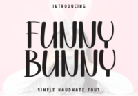 Funny Bunny Font - Featured Image
