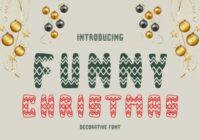Funny Christmas Font - Featured Image