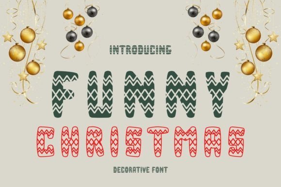 Funny Christmas Font - Featured Image