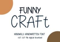 Funny Craft Font - Featured Image