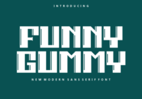 Funny Gummy Font - Featured Image