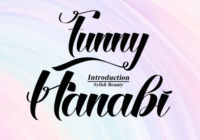 Funny Hanabi Font - Featured Image