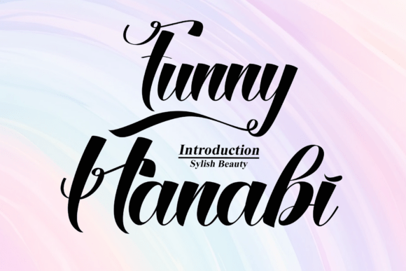 Funny Hanabi Font - Featured Image