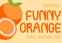 Funny Orange Font - Featured Image