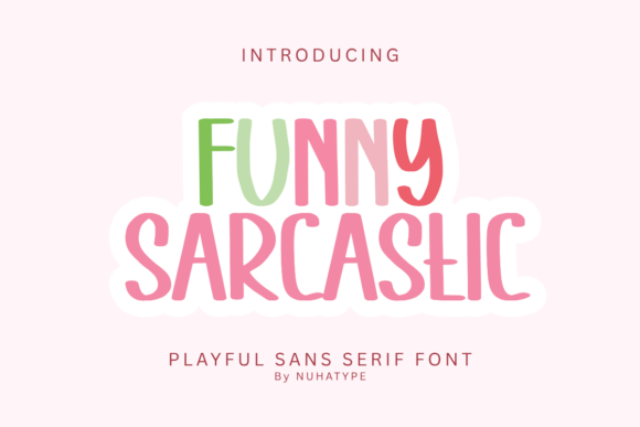 Funny Sarcastic Font - Featured Image