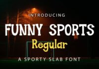 Funny Sports Font - Featured Image
