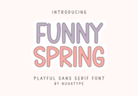 Funny Spring Font - Featured Image