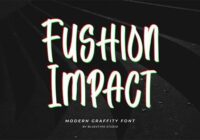 Fushion Impact Font - Featured Image