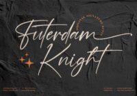 Futerdam Knight Font - Featured Image