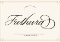Futhura Script Font - Featured Image