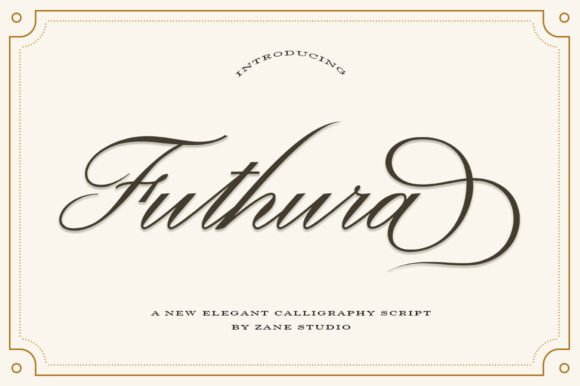 Futhura Script Font - Featured Image