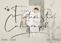 Futuristic Caligraph Font - Featured Image