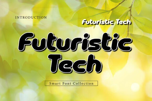 Futuristic Tech Font - Featured Image