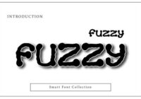 Fuzzy Font - Featured Image