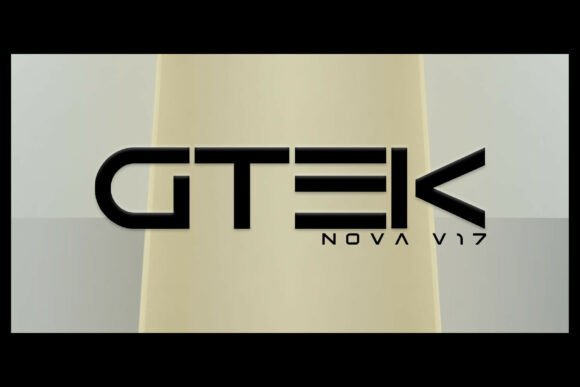 GTEK Nova Font - Featured Image