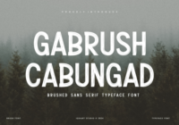 Gabrush Cabungad Font - Featured Image