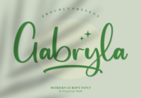 Gabryla Font - Featured Image