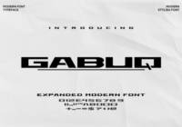 Gabuq Font - Featured Image