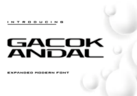 Gacok Font - Featured Image