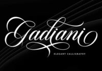 Gadiani Font - Featured Image