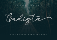 Gadigta Font - Featured Image