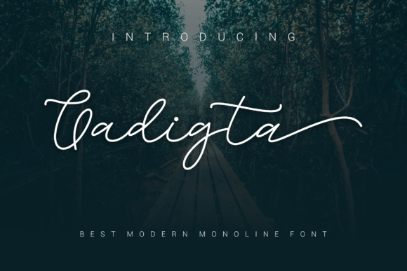 Gadigta Font - Featured Image