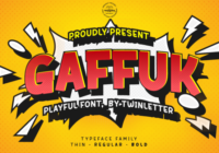 Gaffuk Font - Featured Image