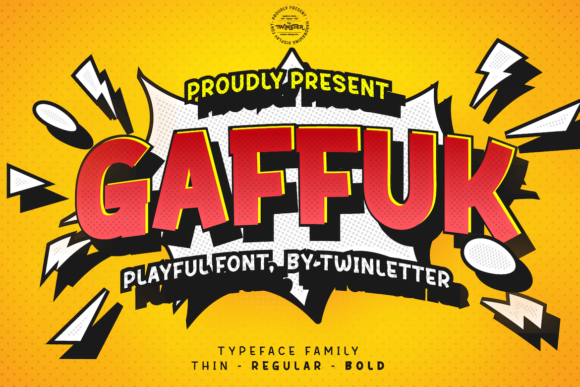 Gaffuk Font - Featured Image