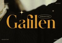 Gafilen Font - Featured Image