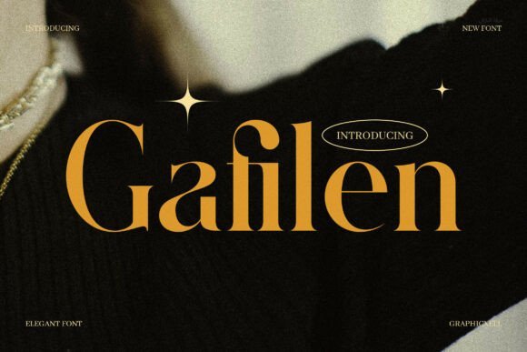 Gafilen Font - Featured Image