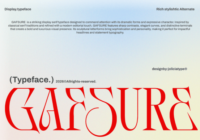 Gafsure Font - Featured Image